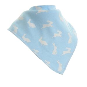 absorbent fleece lined bandana dribble bib for baby