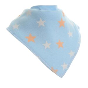 absorbent fleece lined bandana dribble bib for baby