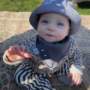 super absorbent bandana dribble bib for boys