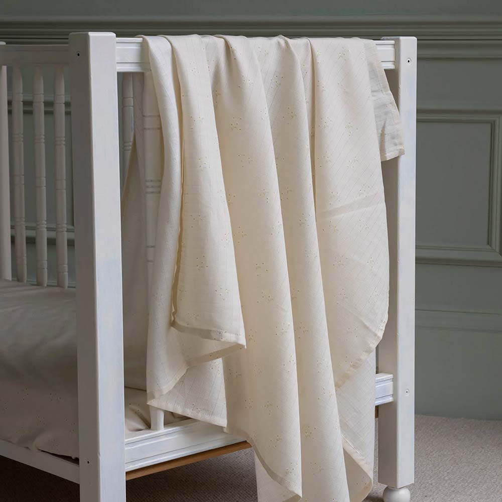 organic cotton baby muslin swaddle wrap