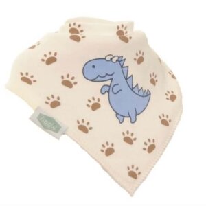 absorbent fleece lined bandana dribble bib for baby