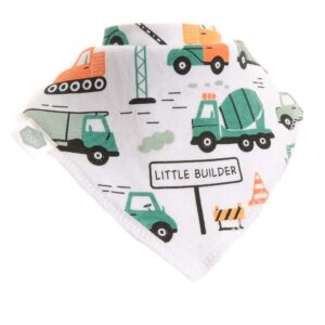 absorbent fleece lined bandana dribble bib for baby