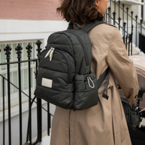baby changing bag backpack black
