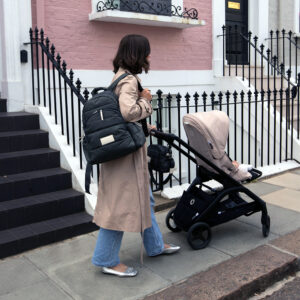 baby changing bag backpack black
