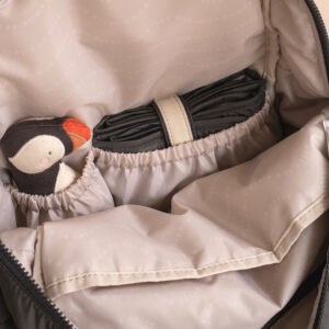 baby changing bag backpack black