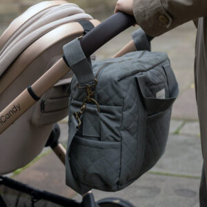 baby changing bag diaper nappy bag tote grey