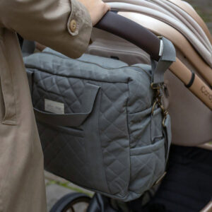 baby changing bag diaper nappy bag tote grey