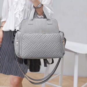 baby changing bag backpack grey