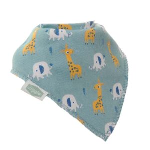 absorbent fleece lined bandana dribble bib for baby