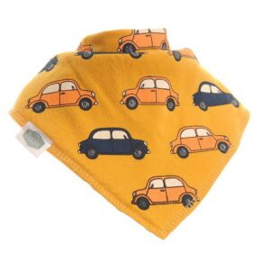 absorbent fleece lined bandana dribble bib for baby