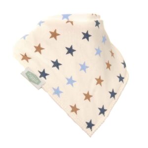 absorbent fleece lined bandana dribble bib for baby