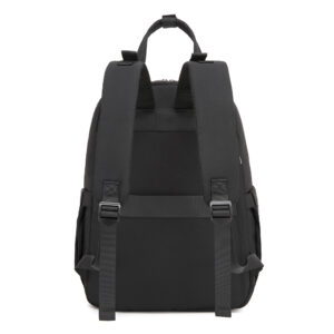 everyday nappy baby changing bag backpack black