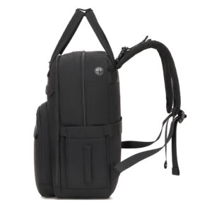 everyday nappy baby changing bag backpack black