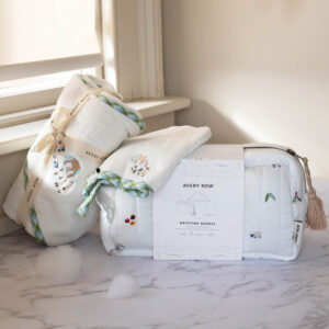 Little farm bath-time organic baby gift set