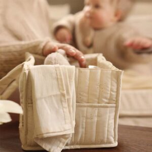 baby nappy caddy and nappy organiser