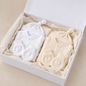 organic cotton baby clothing set from newborn to 6 months