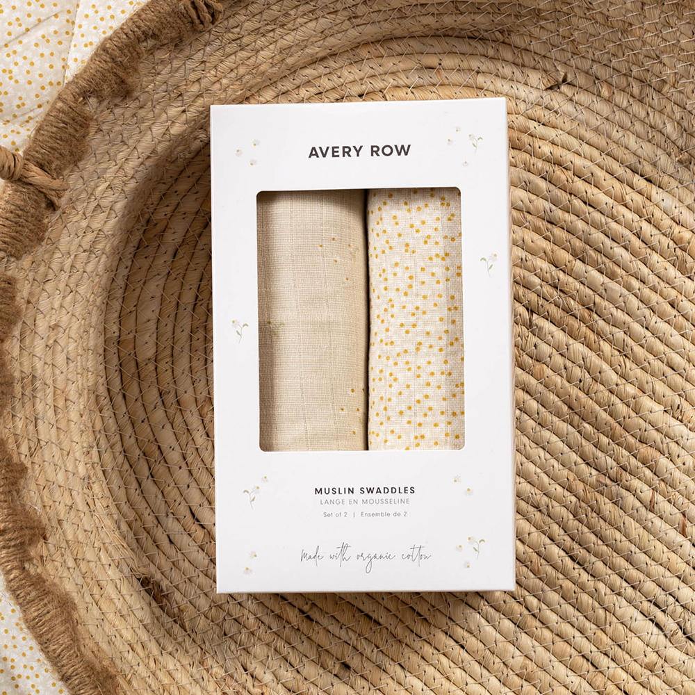 extra large GOTS organic baby muslin