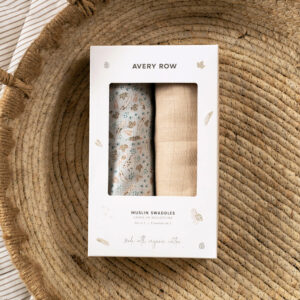 extra large GOTS organic baby muslin