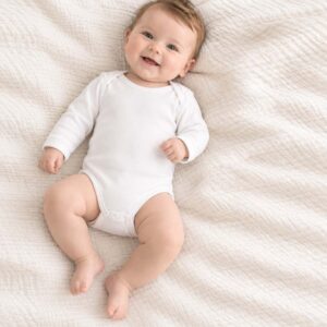 organic cotton newborn and baby bodysuit