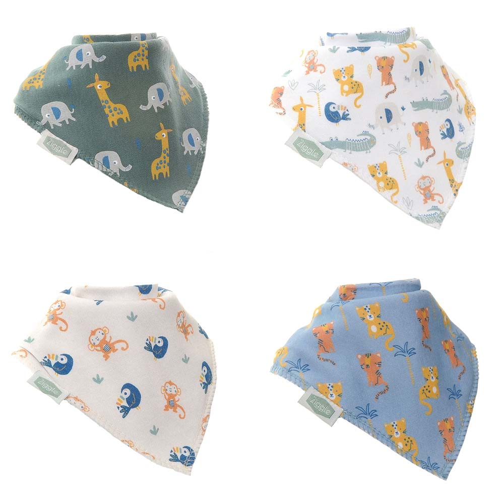 super absorbent dribble proof bandana baby bibs