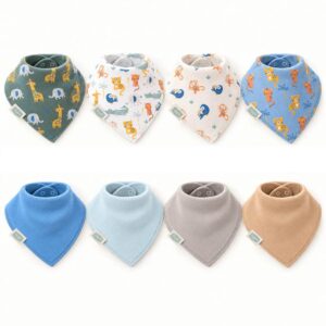 bandana baby dribble bibs gift set