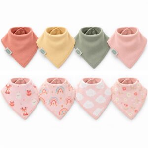 bandana baby dribble bibs gift set