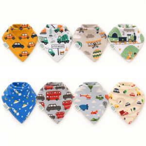 bandana baby dribble bibs gift set